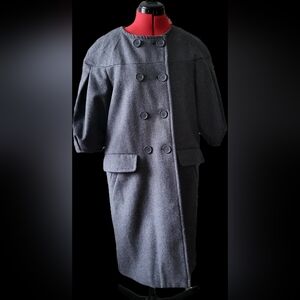 BCBGMaxAzria Dark Gray Wool Jacket